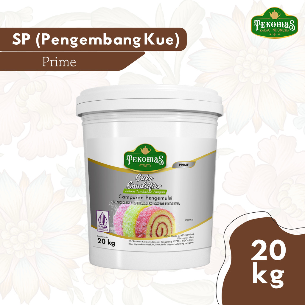 Tekomas SP Prime 20 Kg Cake Emulsifier Bahan Pengembang Bahan Kue Premium Mantul