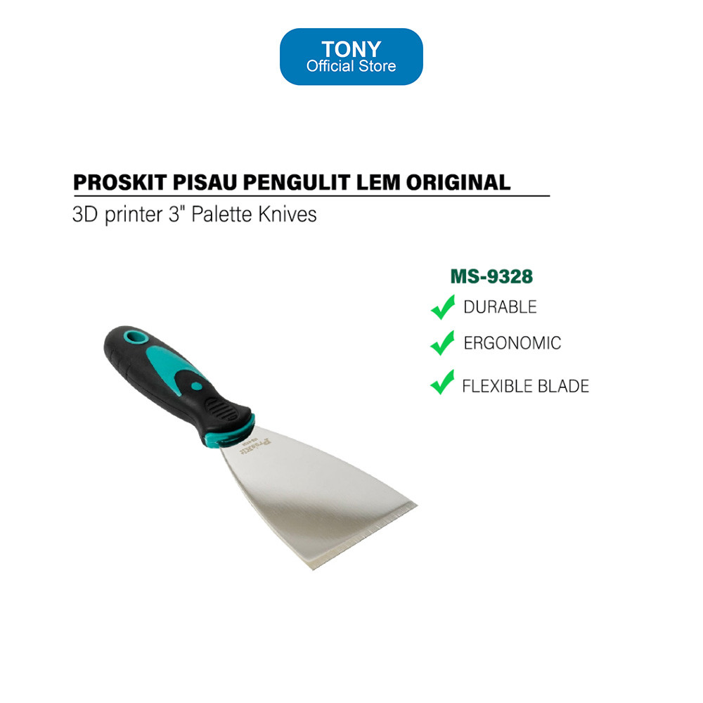 Pisau Pengulit PROSKIT MS-9328 - 3D Printer Palette Knife Set - MS-9328