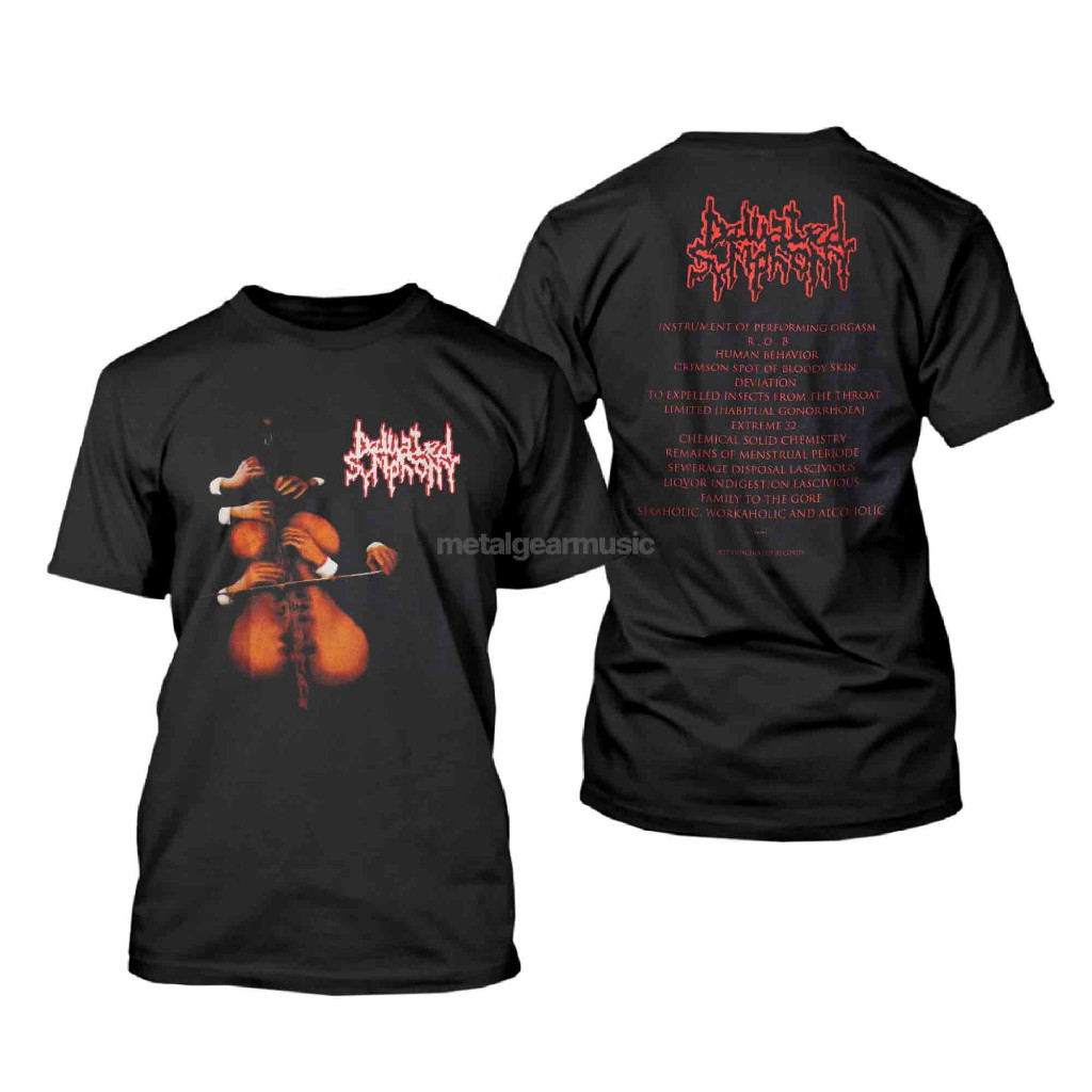 Original Deviated Symphony - Cover Art Tshirt Kaos Pria