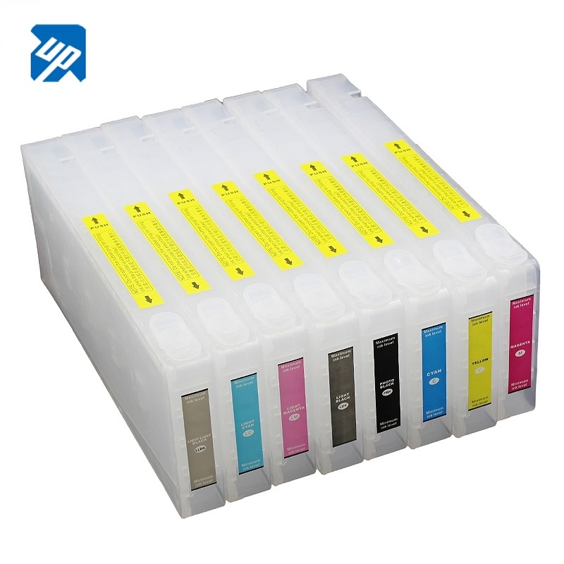 8pcs T6031 -T6039  350ml compatible refillable ink Cartridge For epson  PRO9880,pro7880 with chip