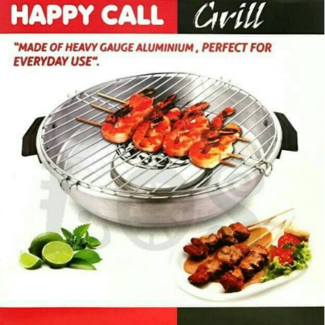 HAPPY CALL ROASTER 32 CM/100%ORIGINAL ALAT PANGGANG HAPPY CALL 32 CM/HAPPY CALL  FANCY GRILL 32 CM