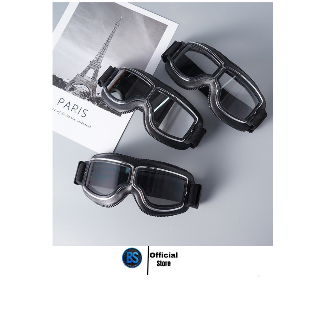 (wow05) Bigstore.99 - Goggles Retro Classic Anti Debu & Angin UV