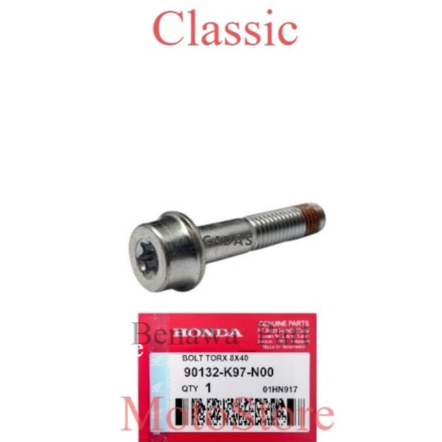 Baut Breket Bracket Kaliper Cakram Kunci 12 Bintang REM Depan Belakang 8X40mm HONDA ADV PCX VARIO 15