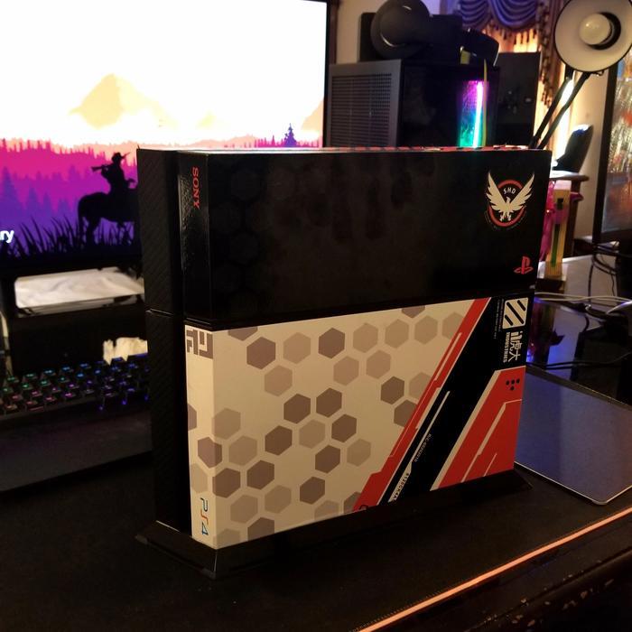 Playstation 4 fullset + official stand & akun