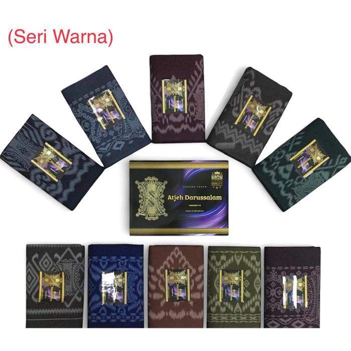 Sarung Tenun Atjeh Darussalam Kembang (Grosir) - Seri Warna