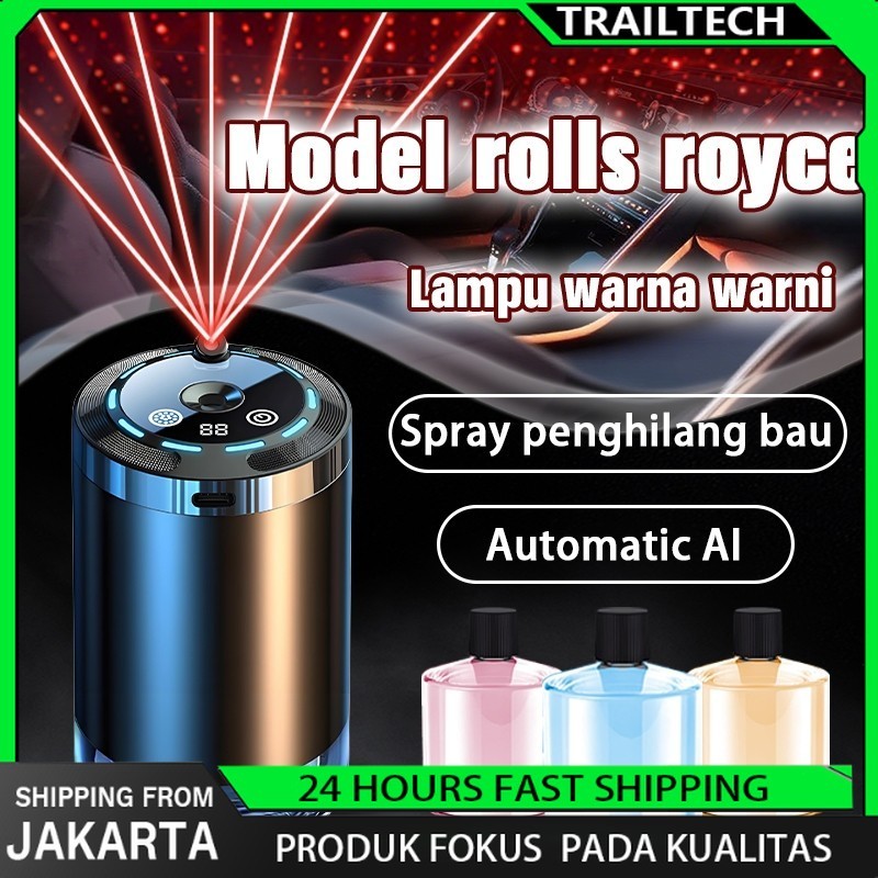 [ LED galaxy ]Diffuser aromaterapi mobil -Pengharum Mobil Wangi Segar,Penghilang Bau(Pengharum mobil