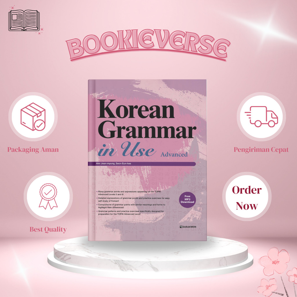Buku Belajar Bahasa Korea | Korean Grammar In Use Advanced
