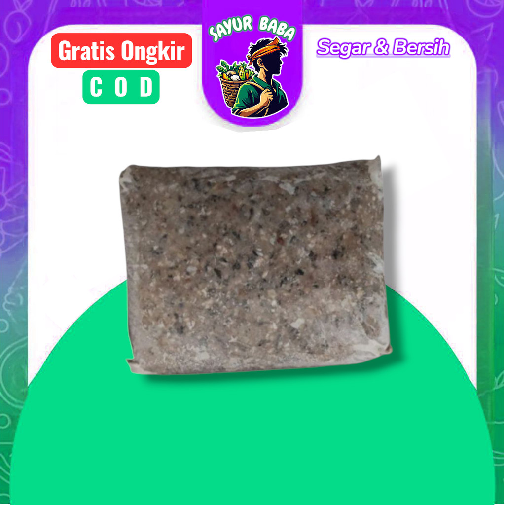 Kulit Ikan Tenggiri Tengiri Giling Fresh - Palembang - SAYUR BABA