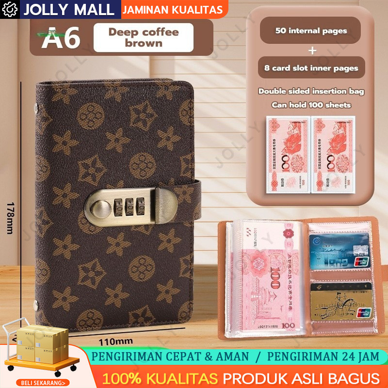 Dompet Disiplin Keuangan / Dompet Kas Keuangan Tabungan / Dompet Pengatur Bulanan