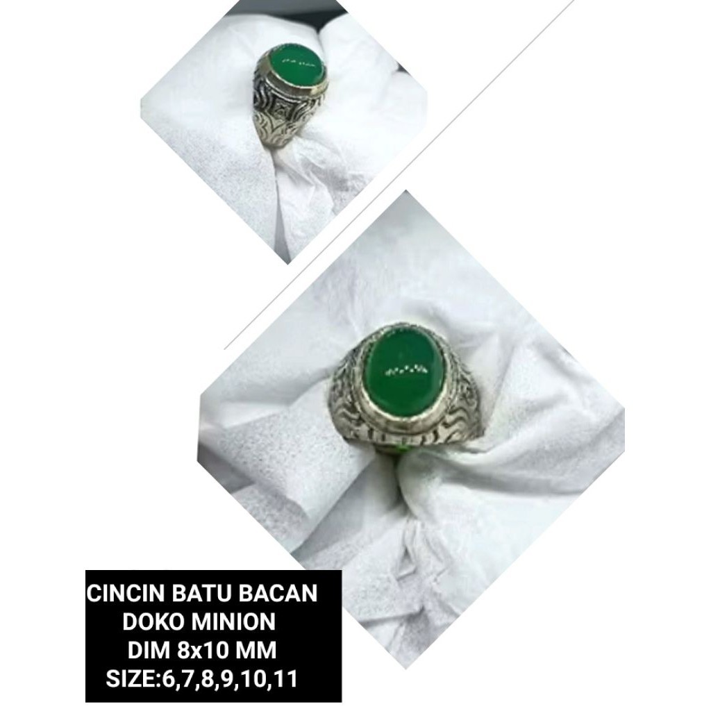 CINCIN BATU BACAN DOKO MINION NATURAL