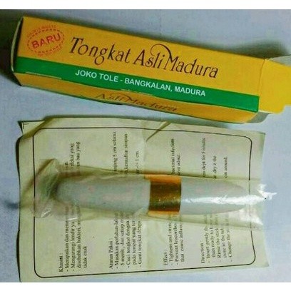 Best Promo Murah  Tongkat Asli Madura Putih - Joko Tole