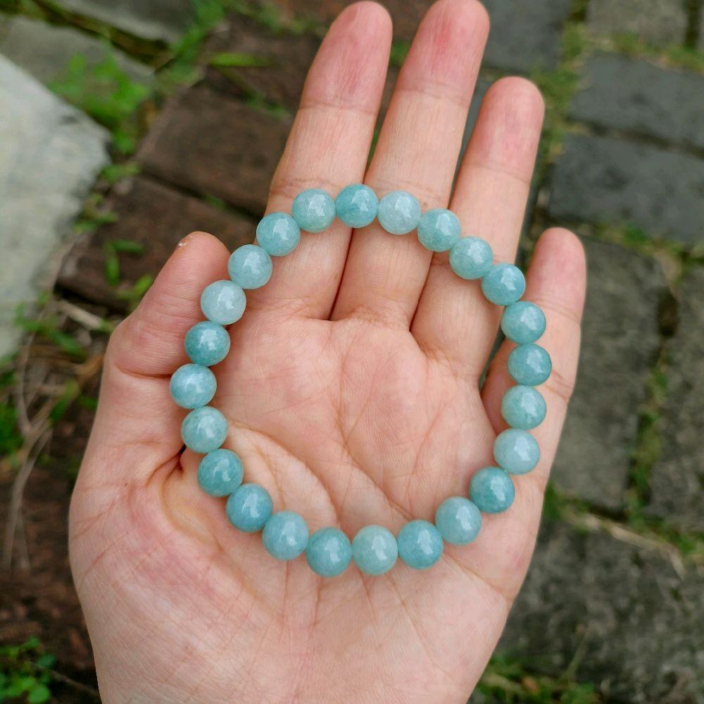 GIOK MYANMAR HQ - Gelang Giok Asli Myanmar Type A Premium Natural