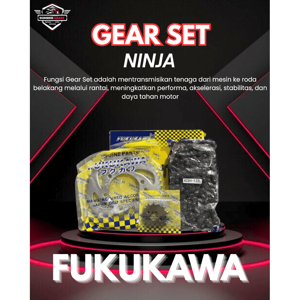 Fukukawa Gear Set Ninja