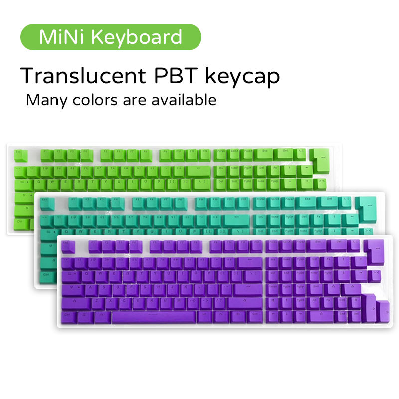 OEM Keycaps Backlit PBT Keycaps For Mx Swit Meanical Keyboard ISO Layout 61/64/68/71/72/82/84/87 Key