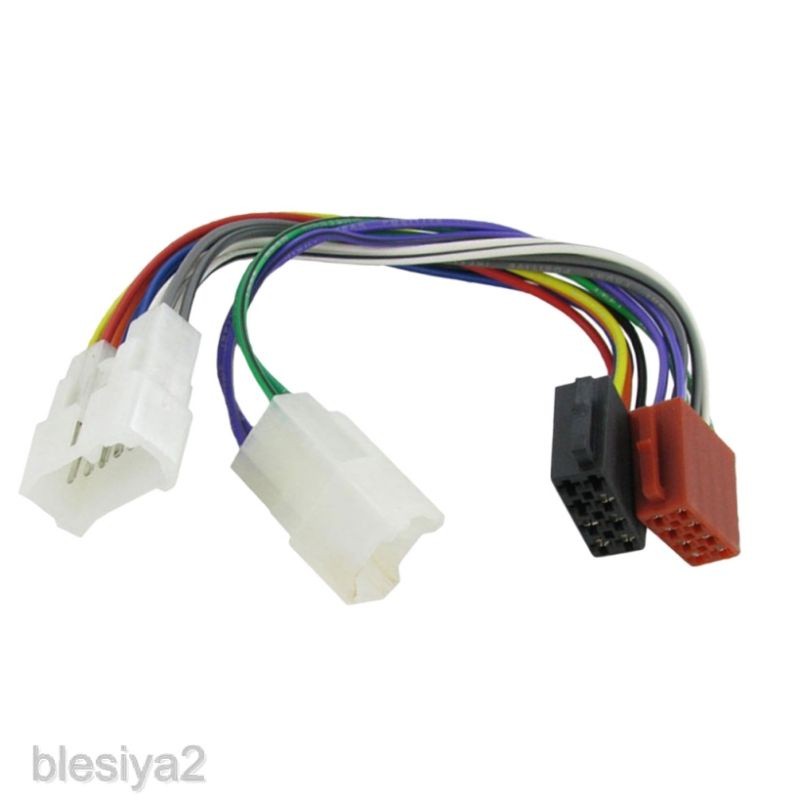 Terbaru Soket Tape Mobil Head Unit ISO for Mobil Untuk Toyota, Daihatsu