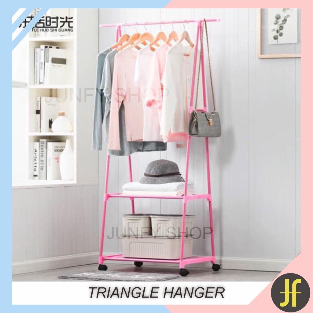 J248 Triangle Hanger , Triangle stand hanger rak gantung roda