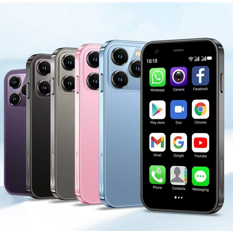 Smartphone Ponsel mini sentuh ultra kecil Soyes XS 15 S 23