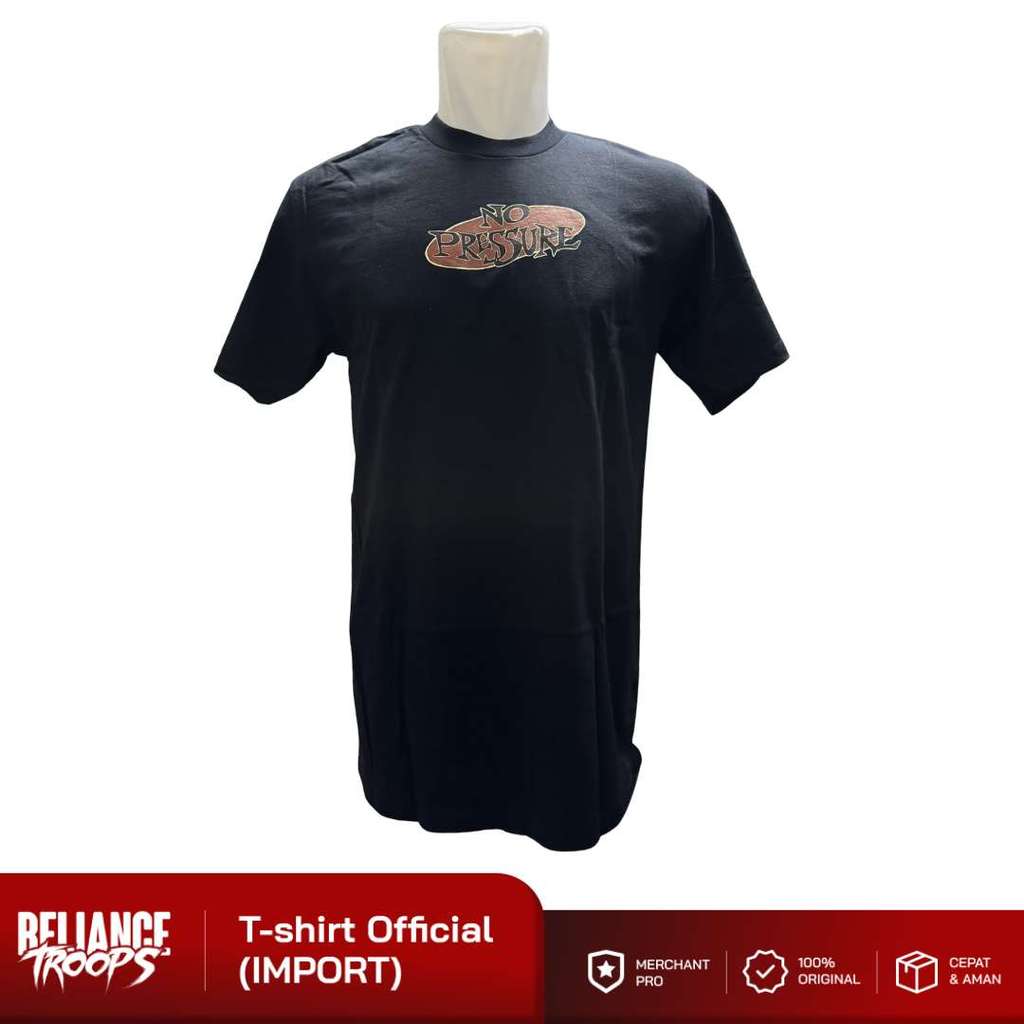 T-shirt Official | No Pressure - BBB Logo Shirt (Black)
