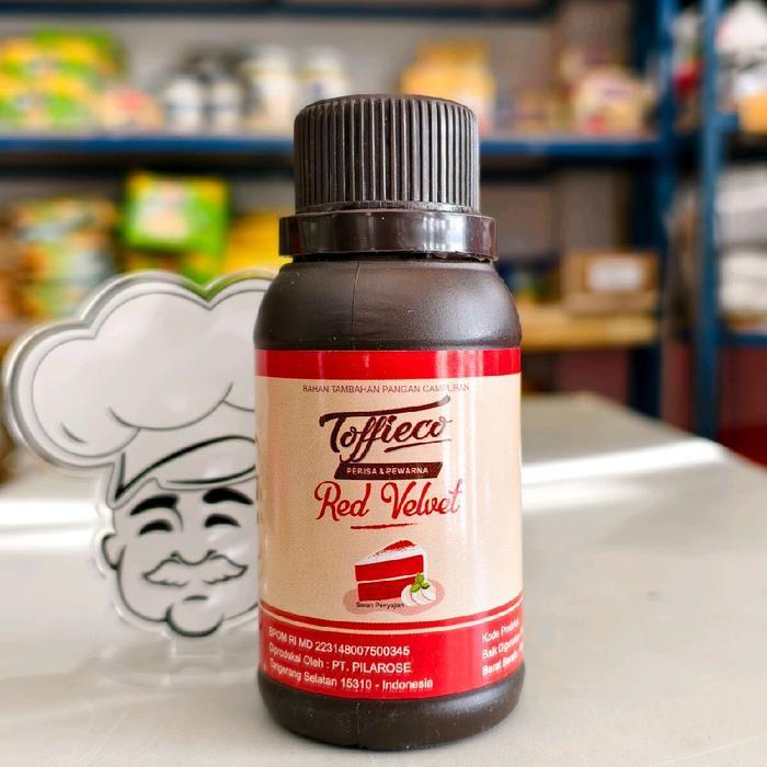 Toffieco Red Velvet 100Gr / Pasta Red Velvet Toffieco 100Gr