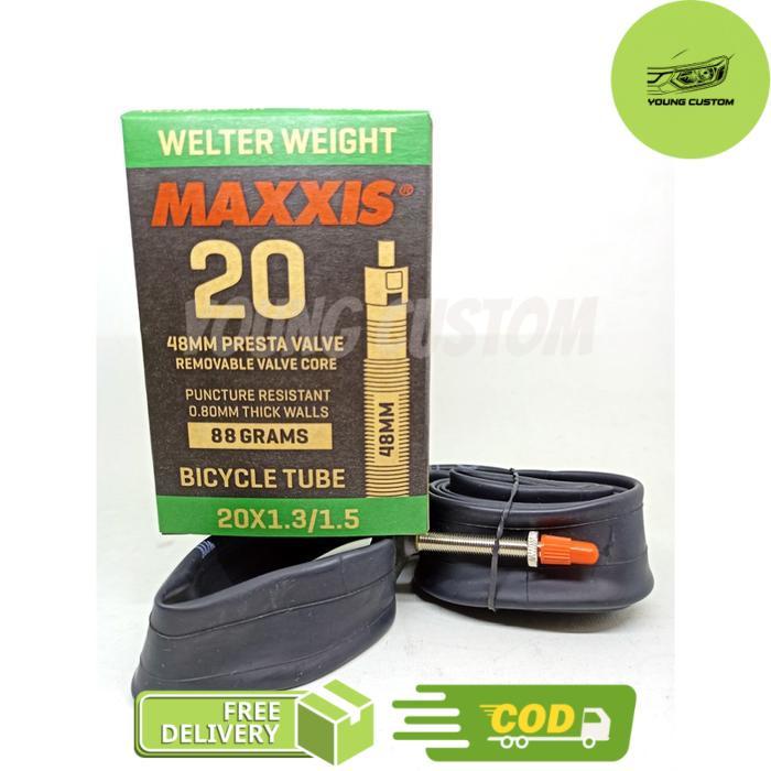 Maxxis Welterwight 20 inch Murni Ban Dalam Sepeda Lipat - 20 x 1.3/1.5 FV -young