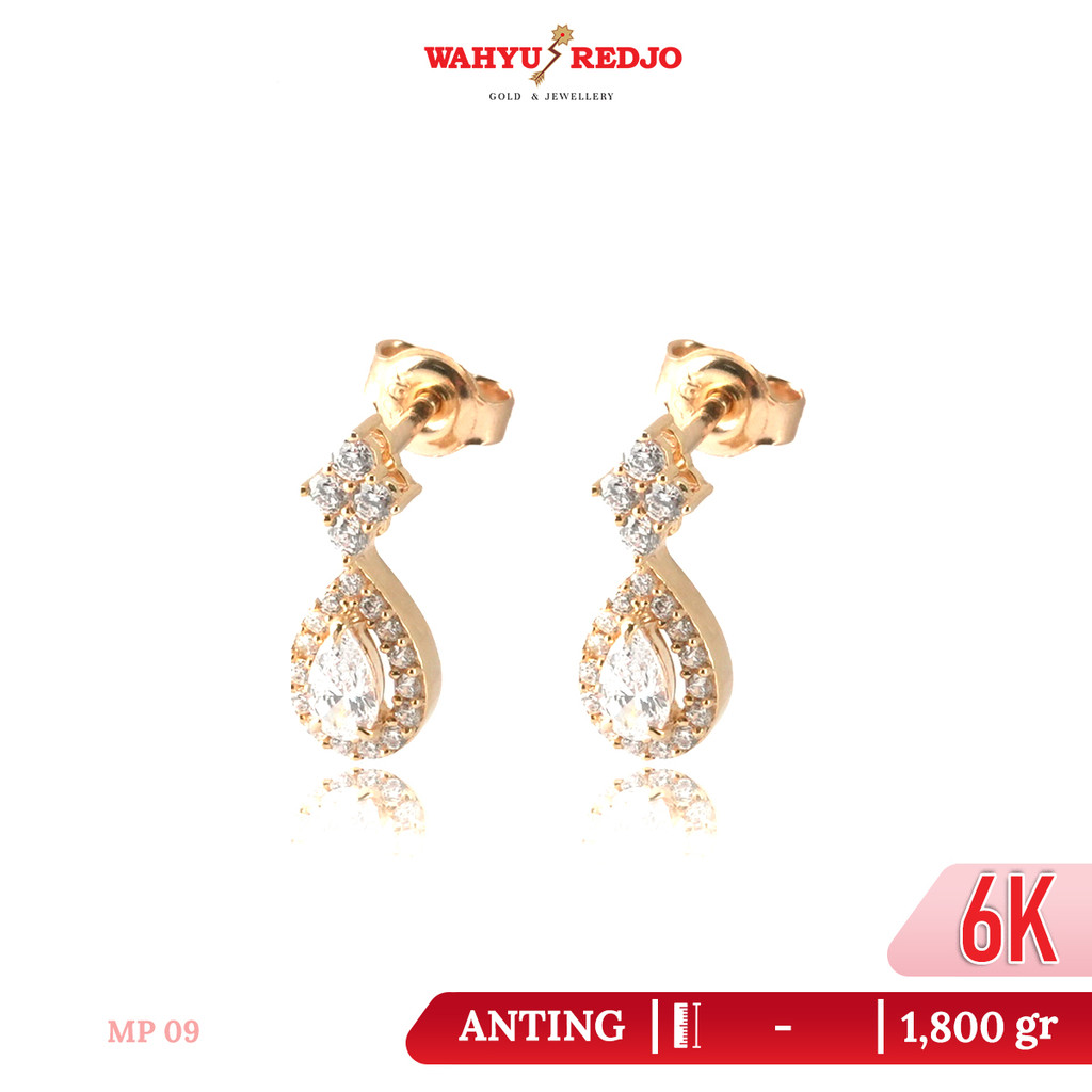 Anting-Anting Tusuk Emas 6K Wahyu Redjo AN 6K-31306048