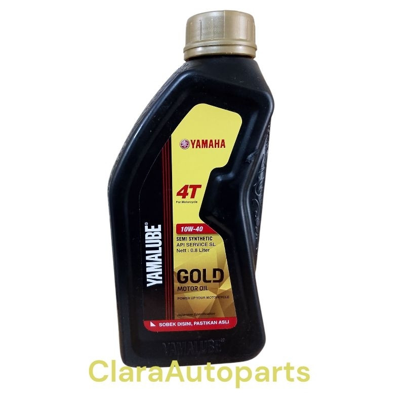 Oli Motor Yamalube Gold 800ml Oli Mesin Yamaha 10w 40 Yamalube XSpeed