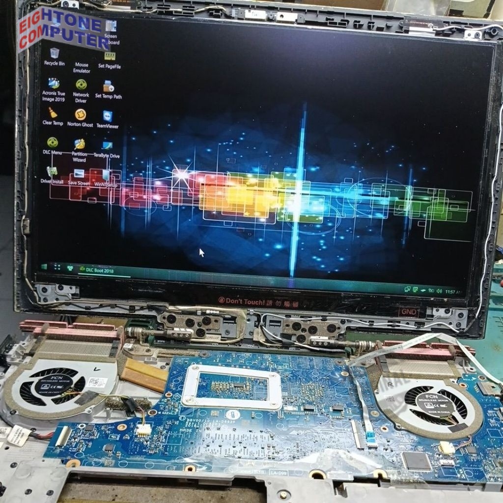 Motherboard Dell Inspiron 15 7567 7000 Gaming P65F LA-D993P i7 GTX 1050 Ti