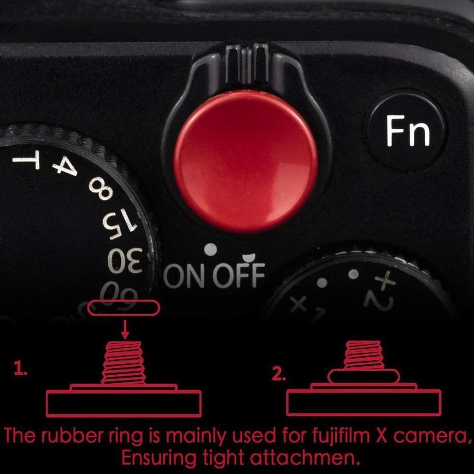 3PCS Triggers Soft Shutter Release Button SLR Micro Camera Accessories For Fuji FujiFilm XT2 XT3 XT1