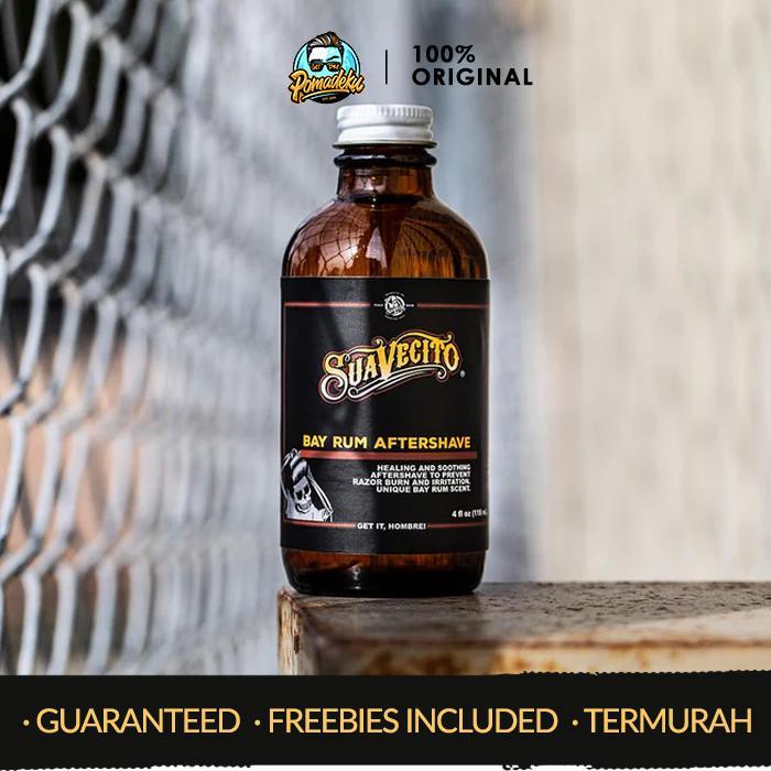 Suavecito Pomade Bay Rum Aftershave Splash - 4oz