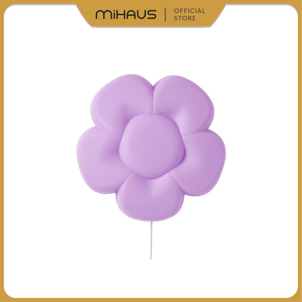 EXCLUSIVE IKEA UPPLYST Lampu dinding / lampu hias / lampu tidur anak, led bunga ungu UP1897