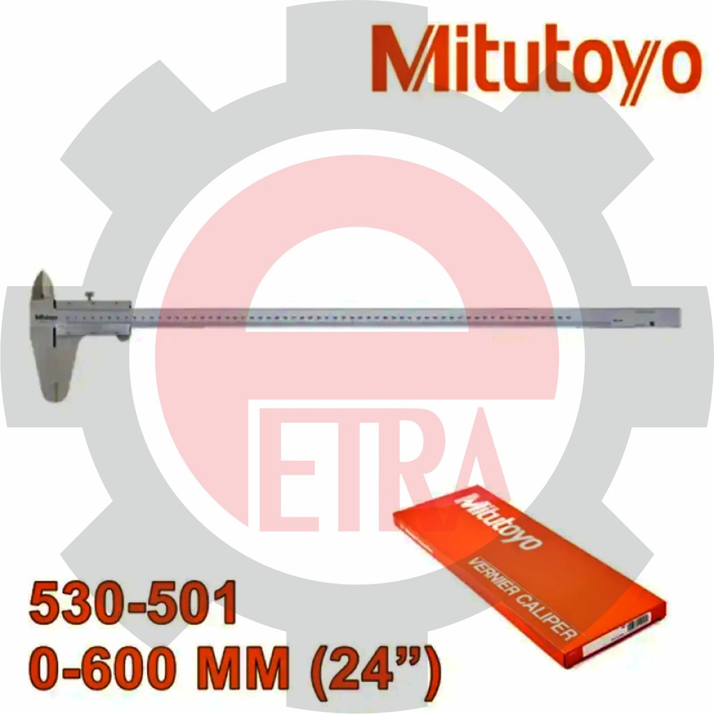 Jangka Sorong Sigmat Vernier Caliper Mitutoyo 0-600mm Manual 530-501