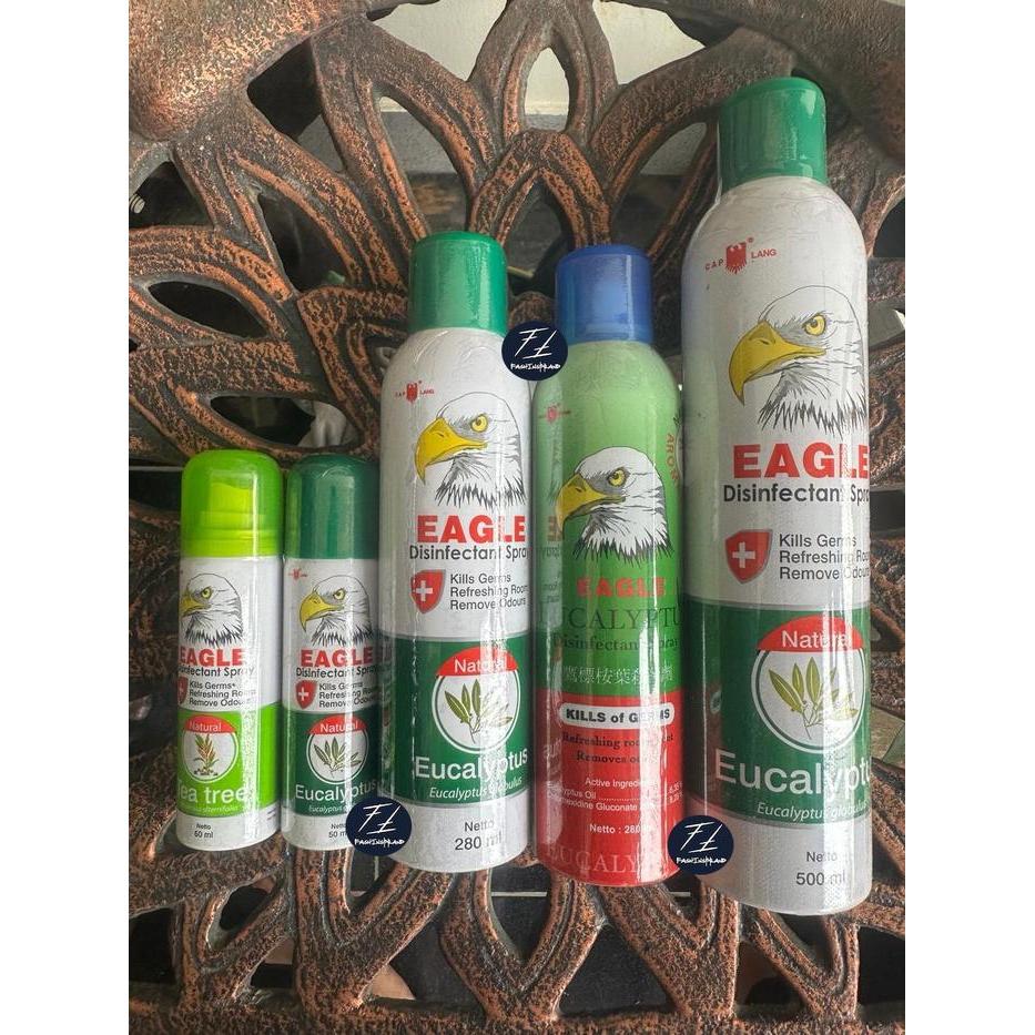 The Pillowed Palace CapLang Eagle Eucalyptus Desinfektan Disinfectant Spray 50 280 500 ml - 50 ML