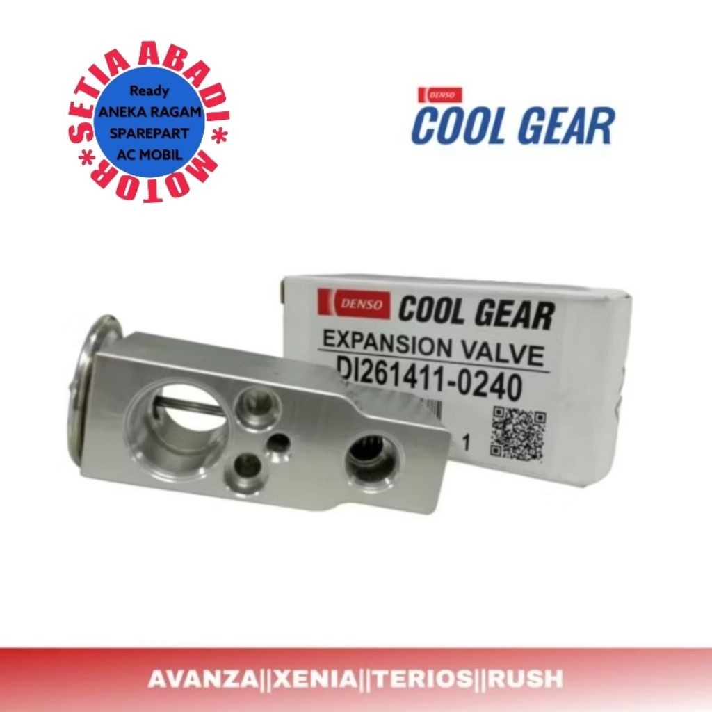 READY expansi expansian Valve AC mobil original Denso cool gear untuk mobil Toyota avanza, Toyota Ru