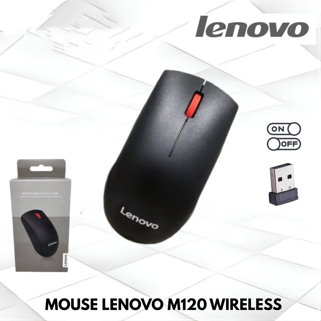 THINKPAD LENOVO WIRELESS MOUSE 4X30M56887 - BLACK - LENOVO M120 PRO MOUSE