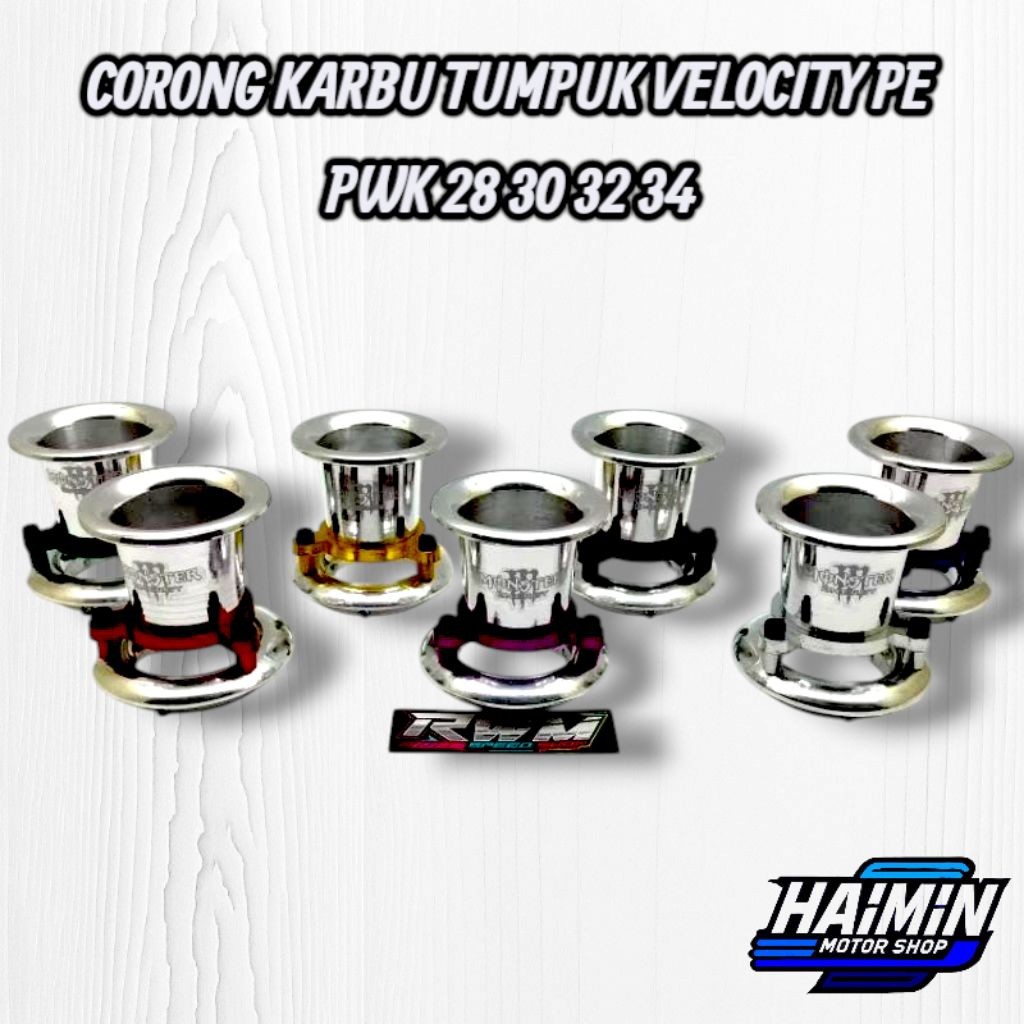Corong Karbu Tumpuk Velocity Corong Karbu Tumpuk Tingkat Pe PWK 28 30 32 34