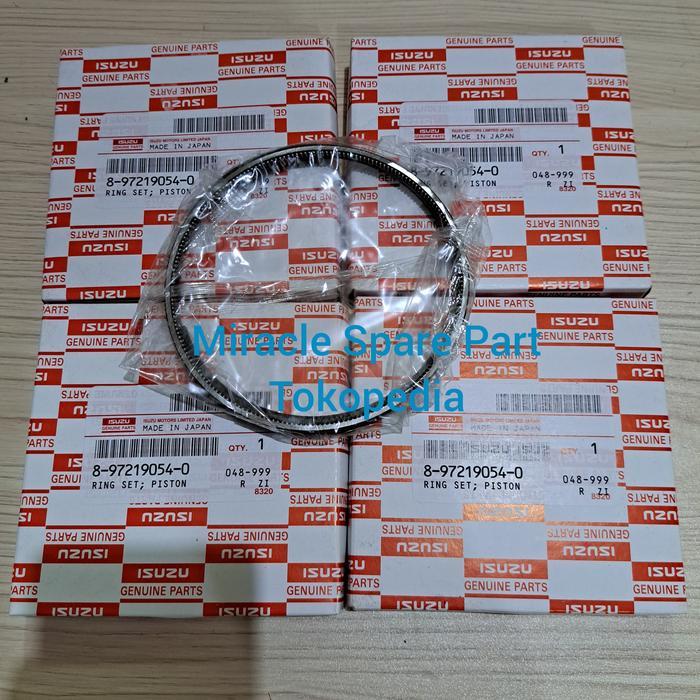 Ring Piston Ring Seher Isuzu ELF NKR71 NMR71 4HG1 (SET) SPAREPART MOBIL