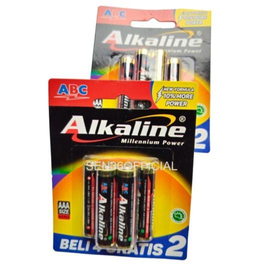 Baterai Alkaline AAA isi 6 / baterai abc alkaline AAA isi 6