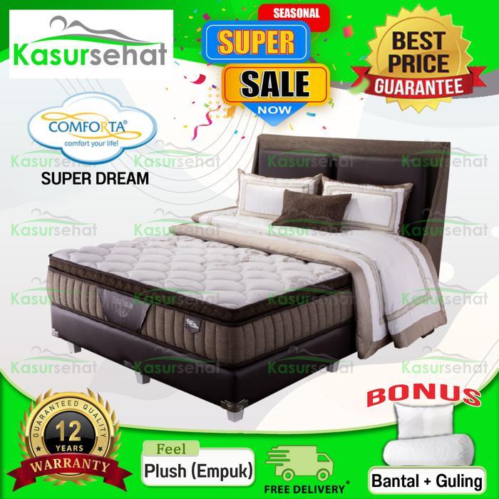 Comforta Kasur Springbed Super Dream - Full Set 160 180 200 90 100 120 - Ukuran 90x200