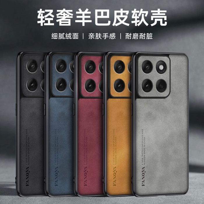 CASE FOR  MOTOROLA G86 POWER 5G  SOFT CASE PREMIUM LEATHER FANOYA - BLACK, MOTOROLA G86 POWER 5G
