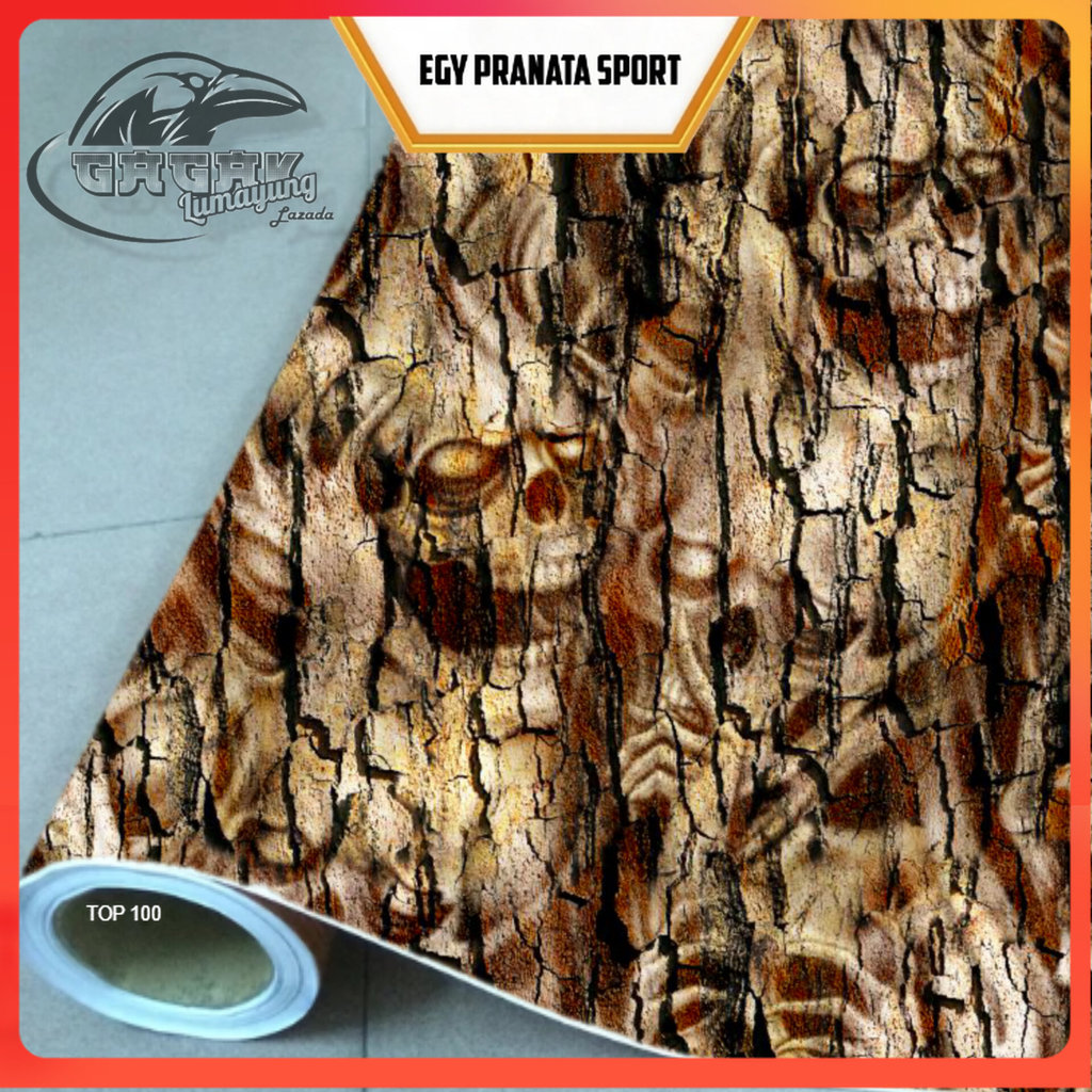 Sticker Camo Stiker camo Brown myth 100x50cm