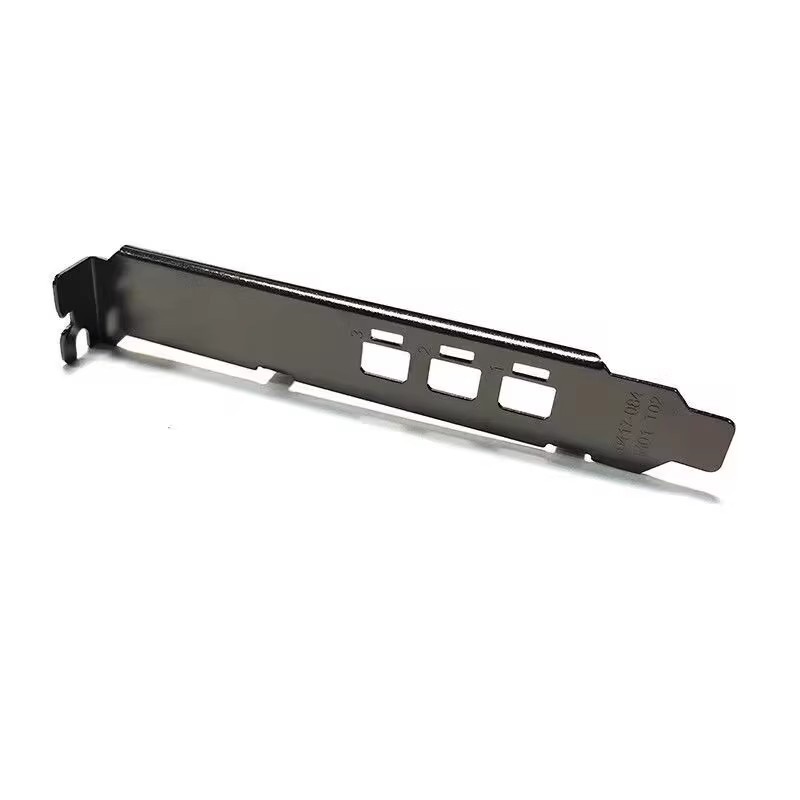I/O IO Shield Back Plate Bracket for Quadro P400 T400 graphics card dock mini DP * 3 interface Bezel