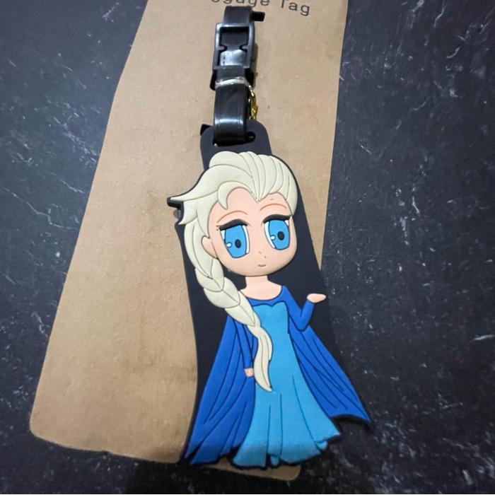 Tag Koper Karakter Luggage tag totoro Poke Sum Rilla Pompom Snopi Powerpuff | Tag gantungan koper ga