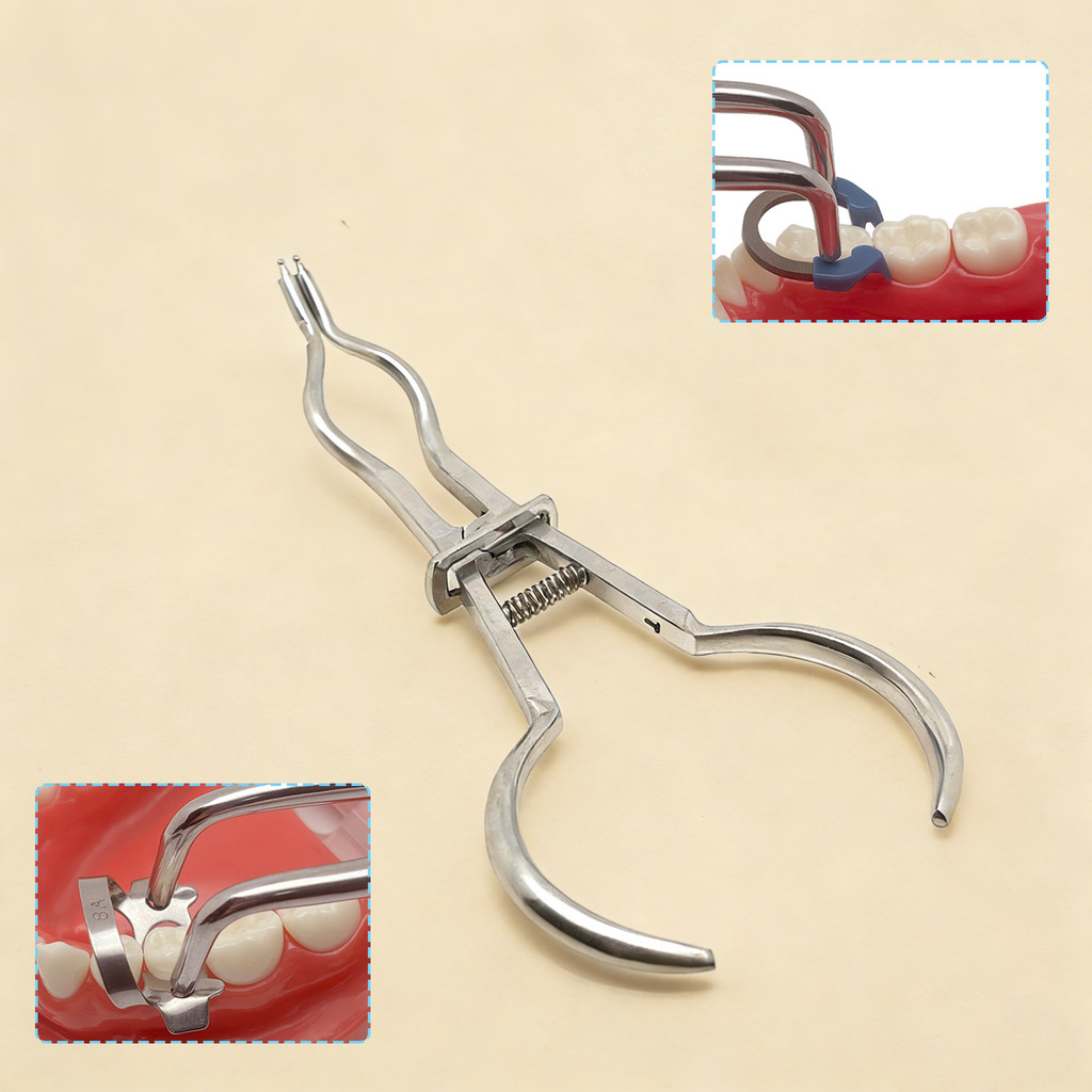 Dental Rubber Dam Clamp Forceps/tang rubber dam forcep plier / penjepit ring matrix matriks sectiona