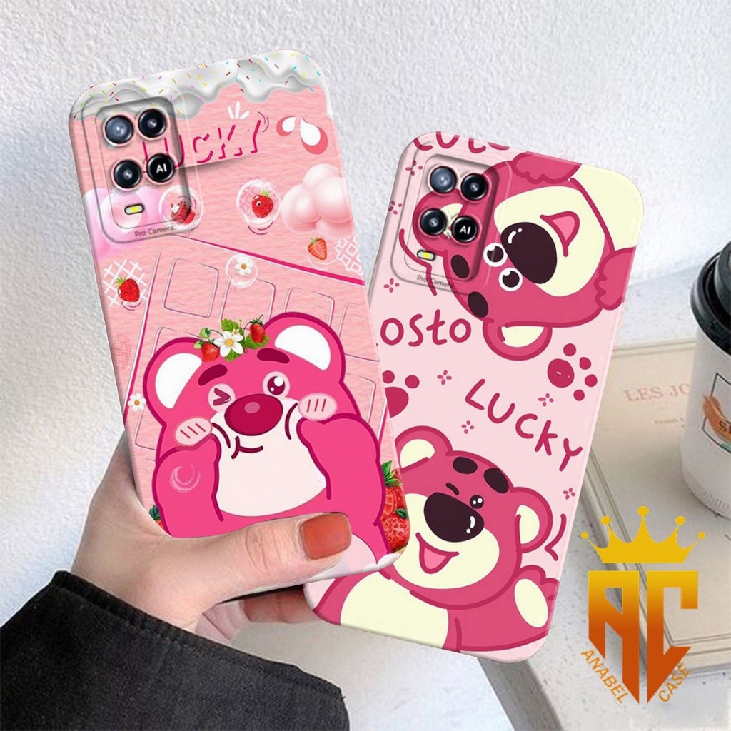 CASE OPPO A54/ OPPO A55 Motif Kartun Lotso Toy story Cute  - Case Oppo - Case Cantik - case kekinian