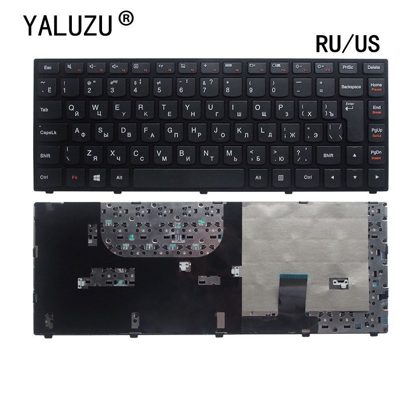US/RU New Laptop Keyboard For LENOVO Ideapad U430 U430P U330 U330P U330T