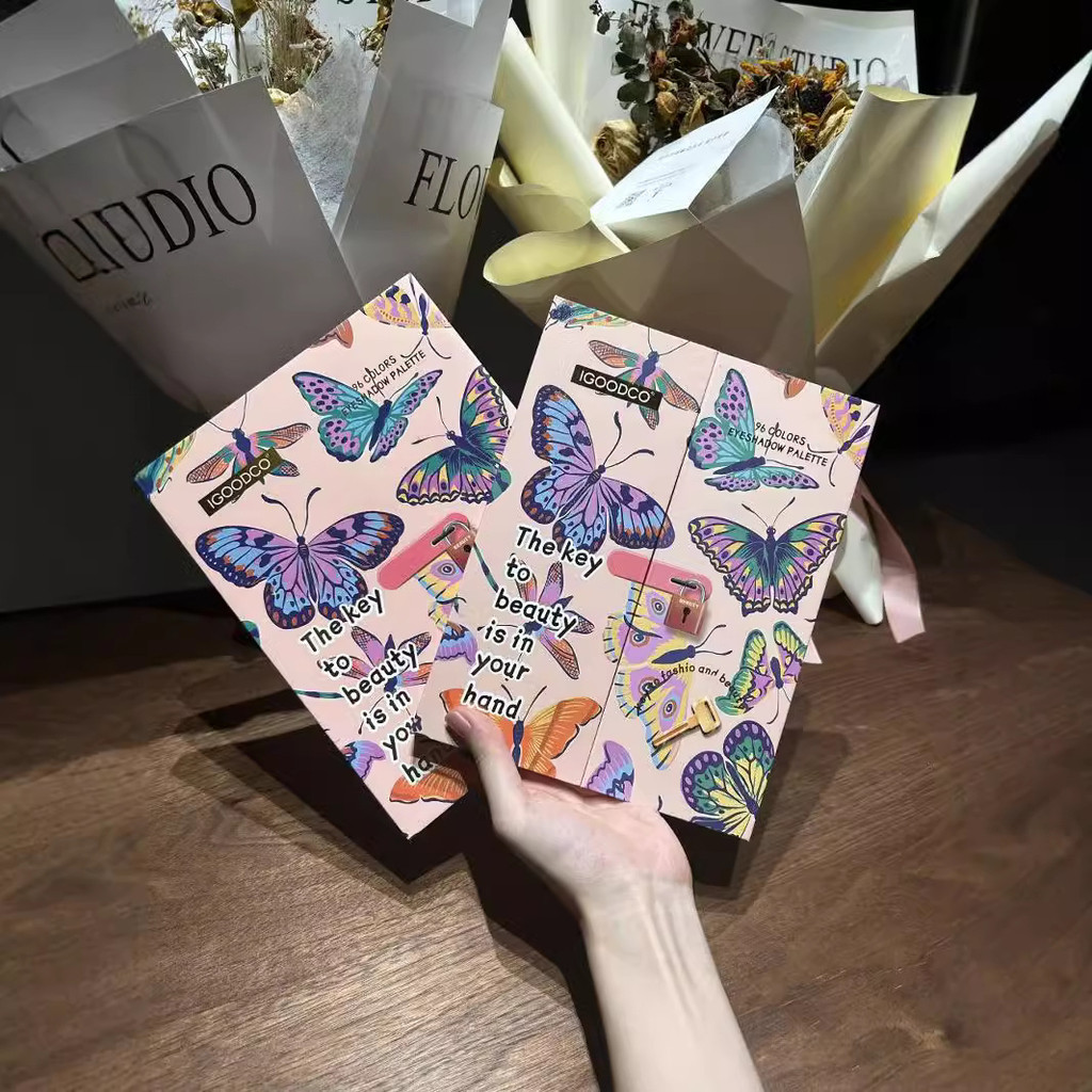 New 96-Color Eyeshadow Palette Pearlescent Matte Glitter Sequin Makeup Palette Stage Makeup COS Colo