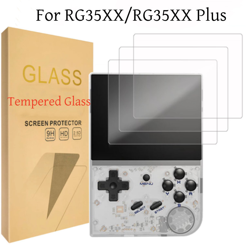 High Definition RG35XX Screen Film Anbernic RG35XX+ RG35XX Plus Tempered Glass Screen Protector Film