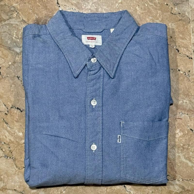 Levis Original Kemeja Pria Lengan Panjang Oxford Sunset One Pocket 65824-0181 - Kemeja Branded