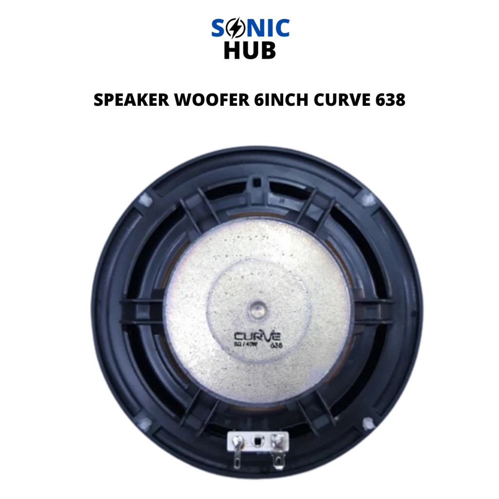 SPEAKER WOOFER 6INCH CURVE 638