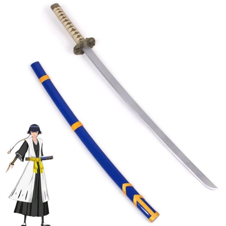 Katana kayu zanpakuto soi fon mainan cosplay